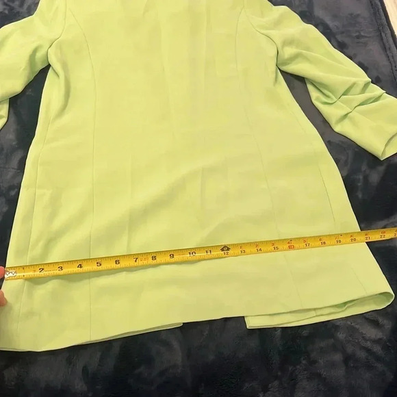 River Island Double Breasted Blazer LIME, Size 2 US / 6 UK, good condition,women - Picture 5 of 6